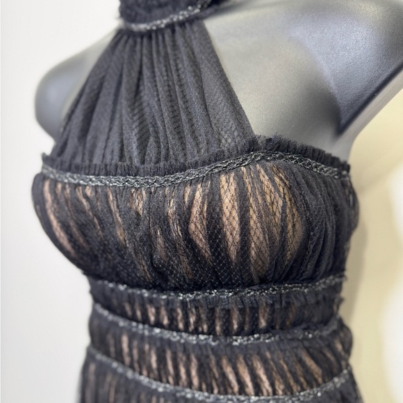 Max Studio Black Strapless Cocktail Dress - Picture 3 of 10